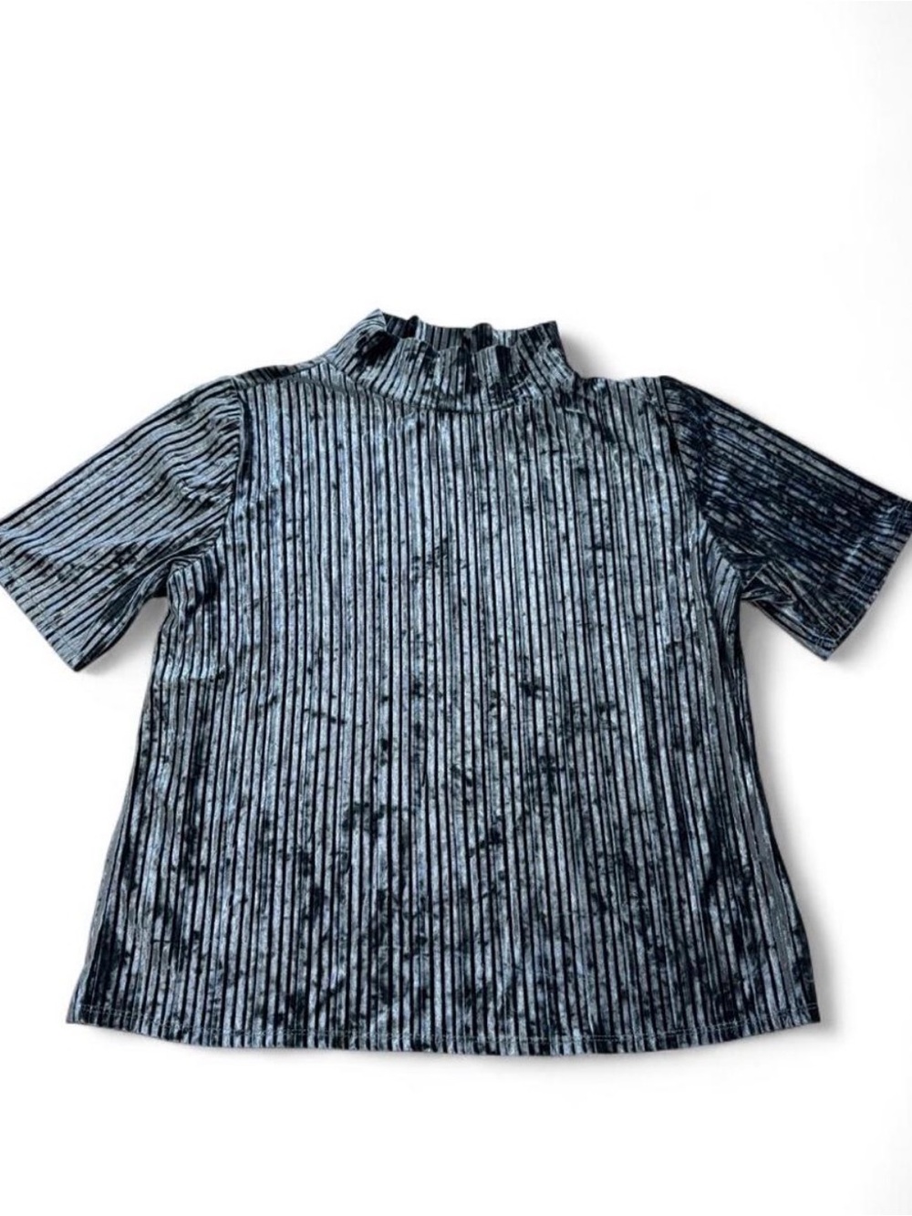 LOFT Crushed Velvet Top